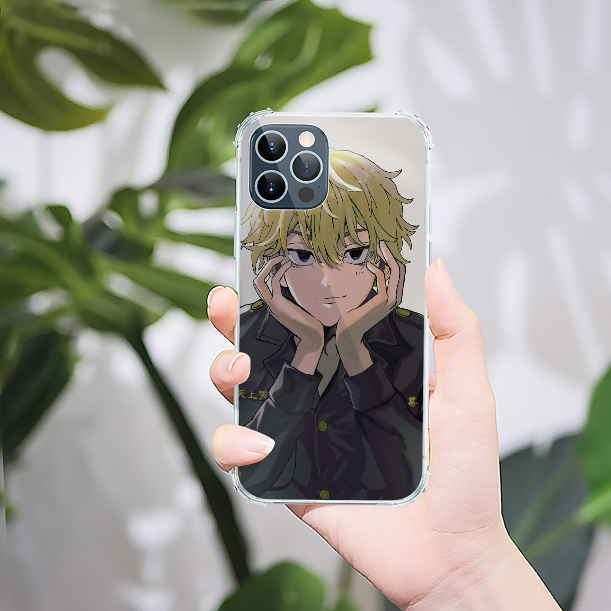（画像用） 東京リベンジャーズ Tokyo Revengers 【iPhone 12シリーズ対応】透明スマホケース（クリアソフトケース）